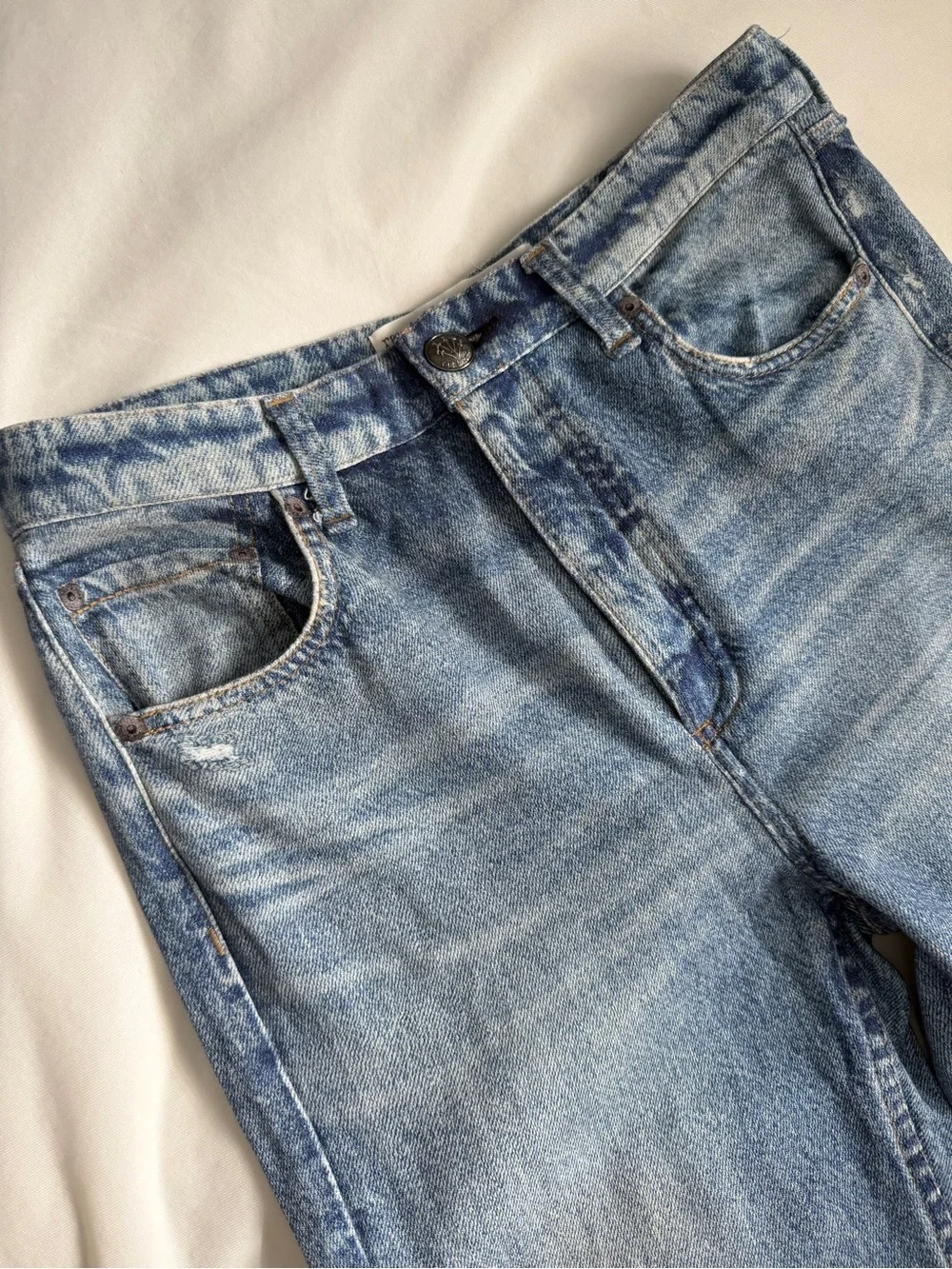 NWT rag & bone Viral Miramar Shea Straight Jeans in Tessa Size 25